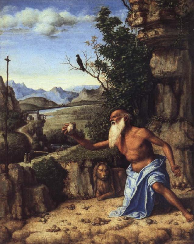 MORONI, Giovanni Battista Saint Jerome in the Desert China oil painting art